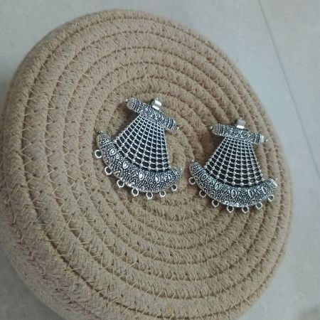 Oxidised silver pandent 1 piece