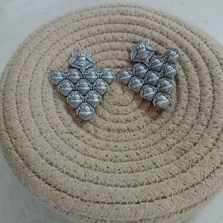 Oxidised silver pandent 1 piece