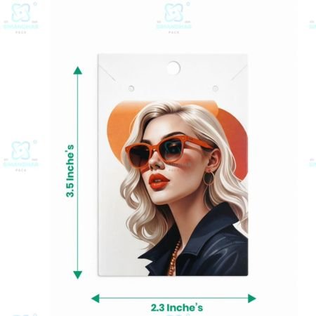 Premium Artistic Jewellery Display Cards (Pack of 100) | 3.5
